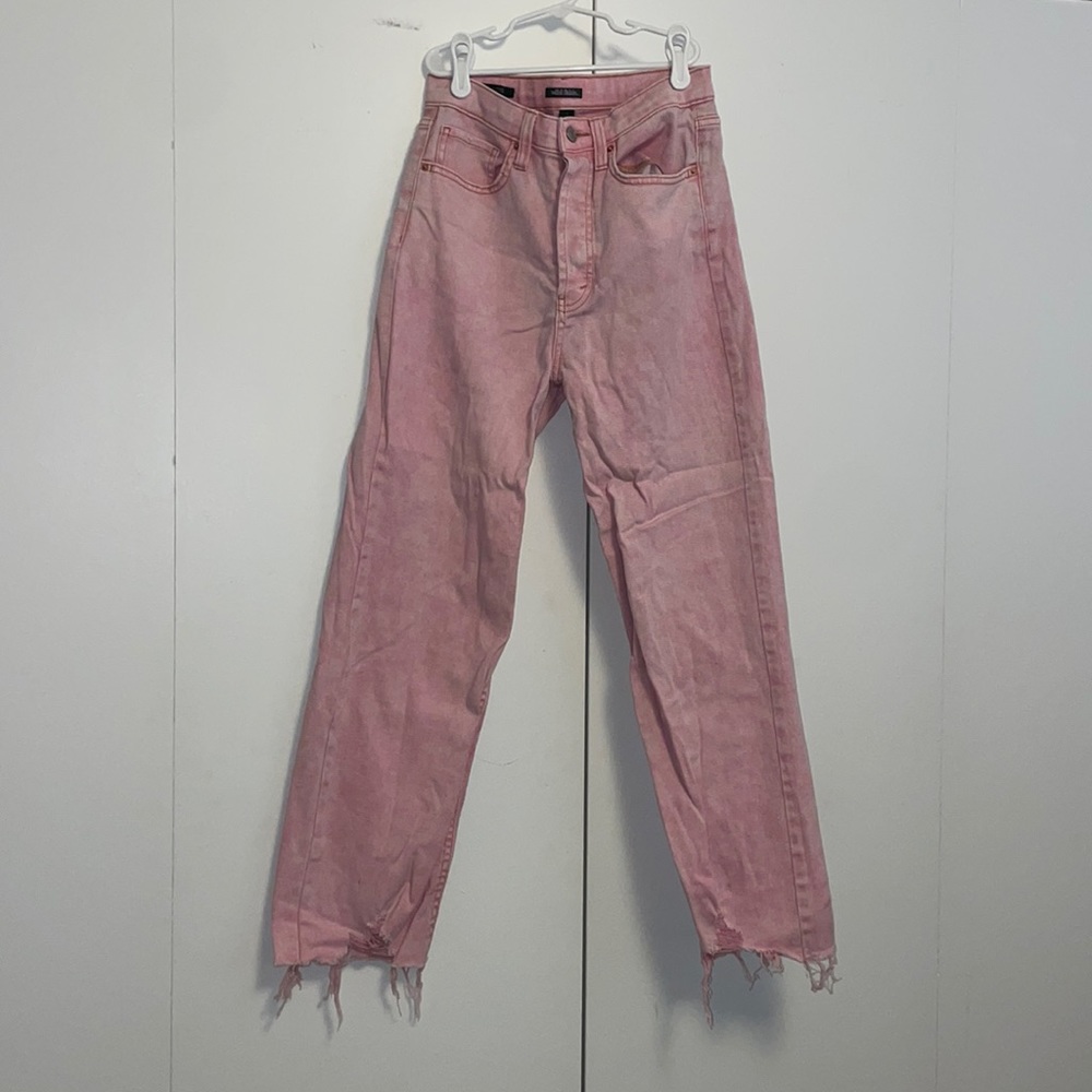 Pink Denim Pants